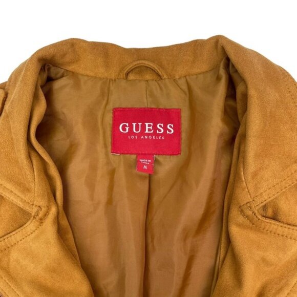 Guess Women's Tess Faux-Suede Jacket Medium - Picture 6 of 8